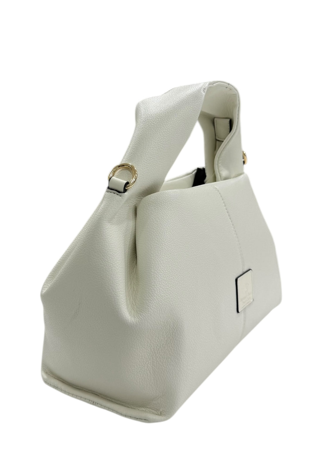 BORSA A MANO E TRACOLLA DONNA BEVERLY HILLS POLO CLUB BH-4481 BIANCO