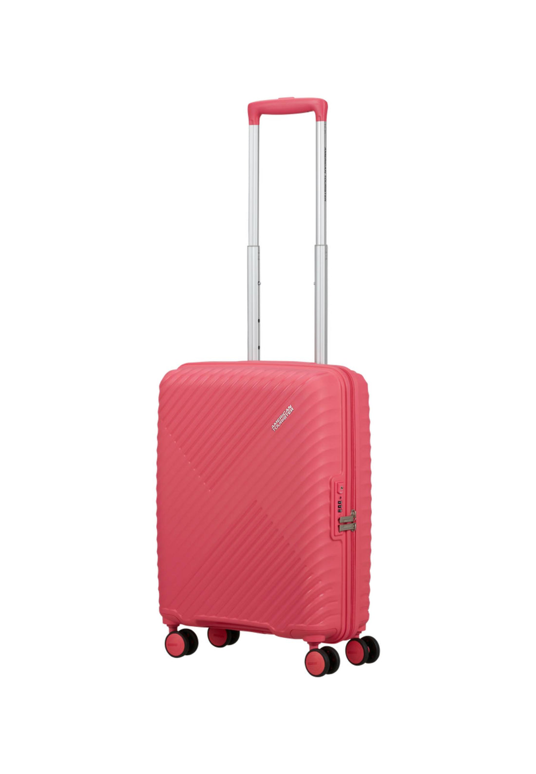 VALIGIA BAGAGLIO A MANO AMERICAN TOURISTER DIABLAST 159573 PINK GLITCH 55 CM