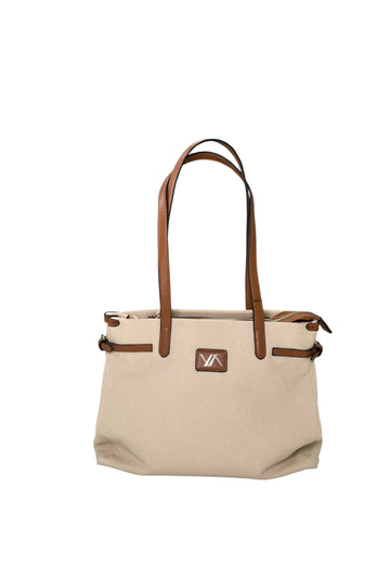 BORSA A SPALLA DONNA VERDE 16-0008400 IVORY