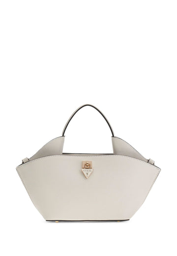 BORSA A MANO E TRACOLLA DONNA GUESS PATSIE MINI ZG991975 OFF WHITE