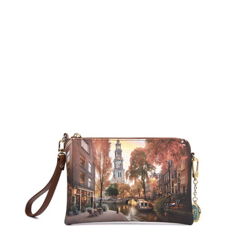 BORSA TRACOLLINA POCHETTE PICCOLA YES-384F7 AMSTERDAM LIGHTS