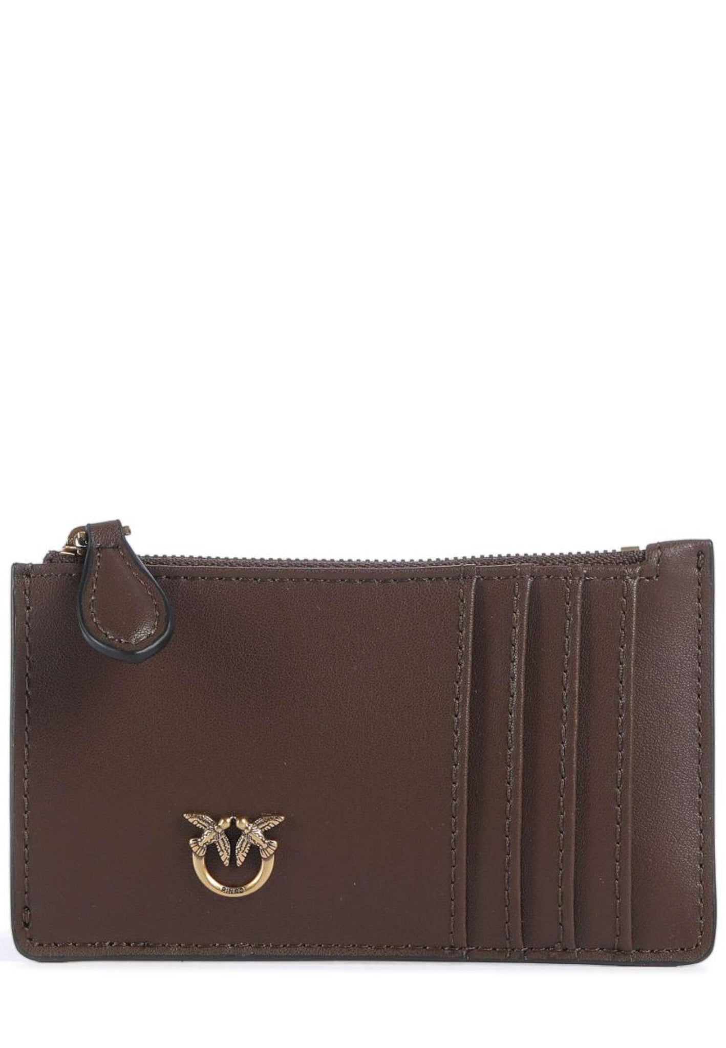 PORTAFOGLIO PINKO AIRONE CARDHOLDER  C/C POCKET 100251 A0F1 L74Q MARRONE CASTANO
