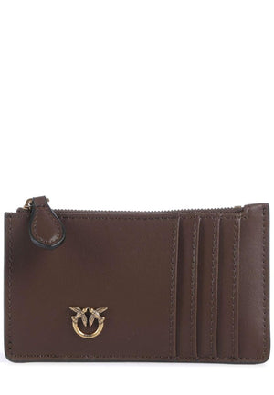 PORTAFOGLIO PINKO AIRONE CARDHOLDER  C/C POCKET 100251 A0F1 L74Q MARRONE CASTANO