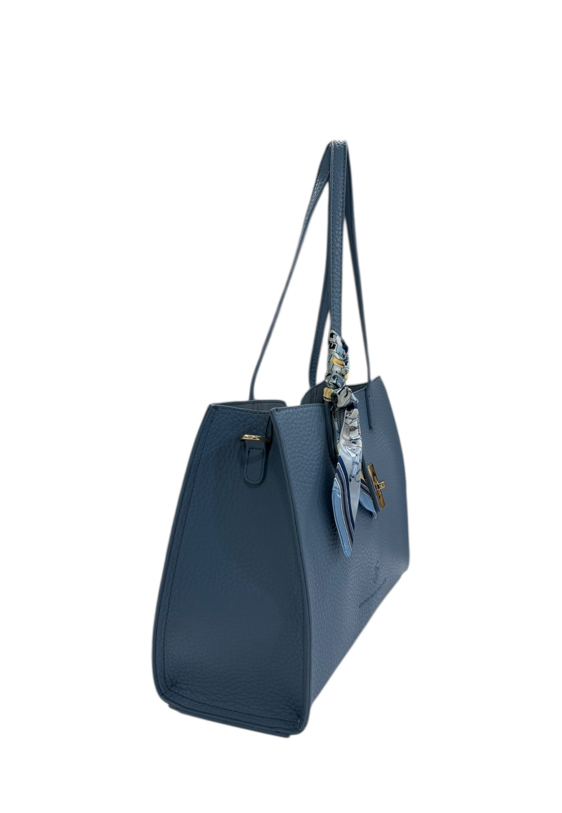 BORSA A SPALLA E TRACOLLA DONNA BEVERLY HILLS POLO CLUB BH-4471 AZZURRO