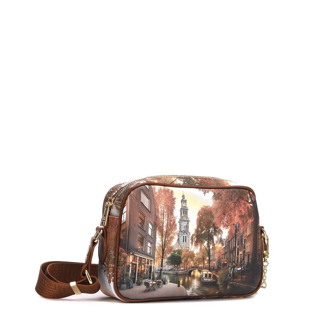 BORSA CAMERA BAG TRACOLLA DONNA YNOT YES-310F7 AMSTERDAM LIGHTS