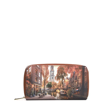 PORTAFOGLIO DONNA YNOT LUNGO YES-361F7 AMSTERDAM LIGHTS