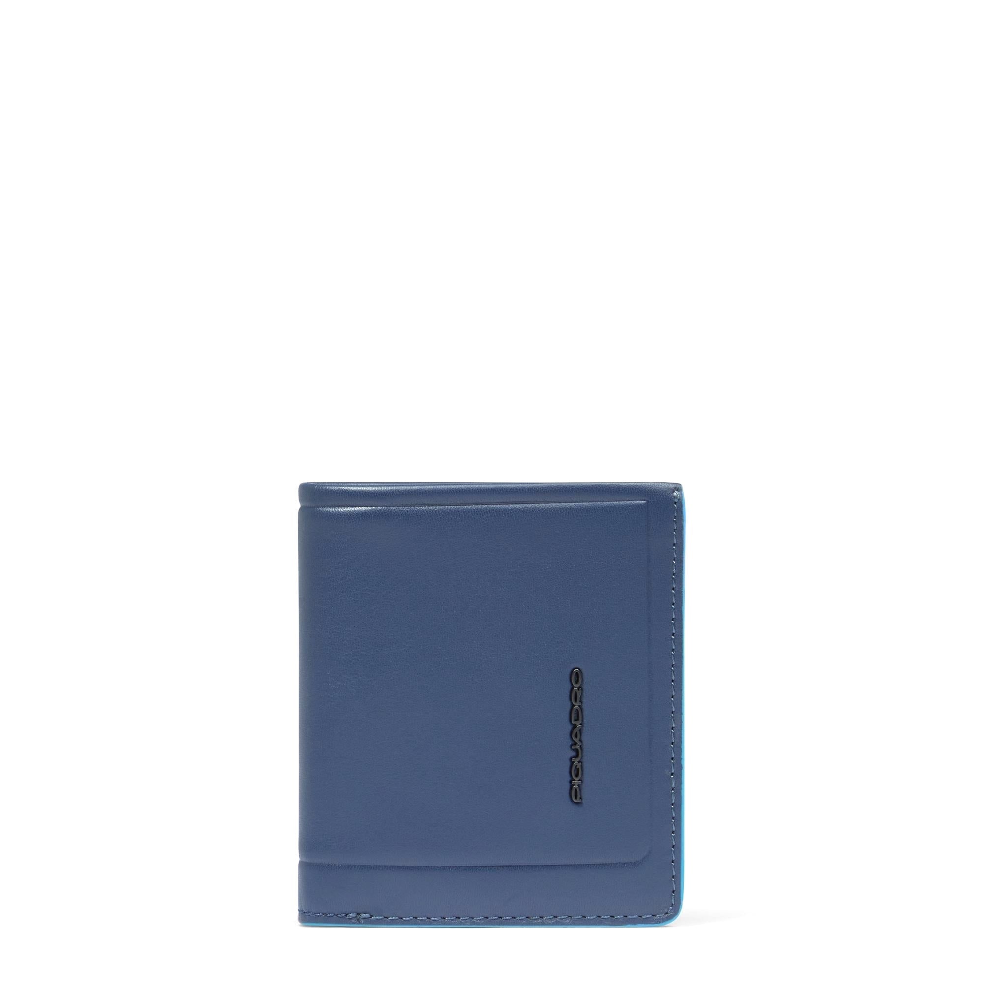 PORTAFOGLIO UOMO PIQUADRO  DOCUMENTI VERTICALE PU5964S138R BLU