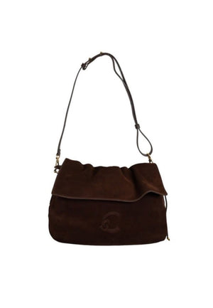 BORSA A SPALLA COCCINELLE LIDIA SUEDE E1V9G130401 W20 BRUNETTE
