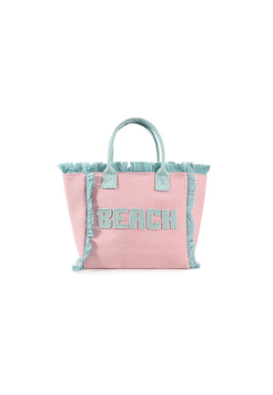 BORSA DA MARE A MANO MEDIA MARIA CELINE MC5303-2 PINK