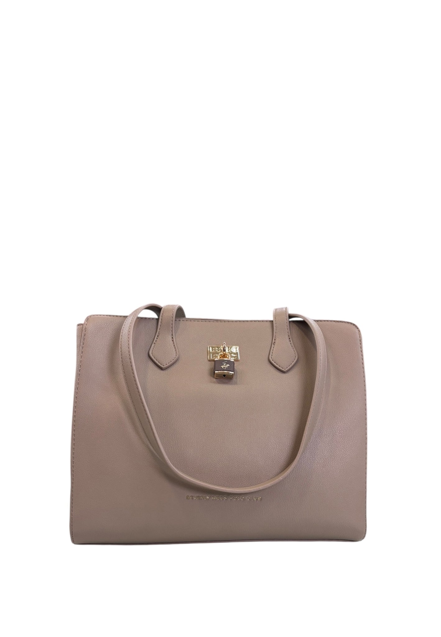 BORSA A SPALLA DONNA BEVERLY HILLS POLO CLUB BH-4240 BEIGE