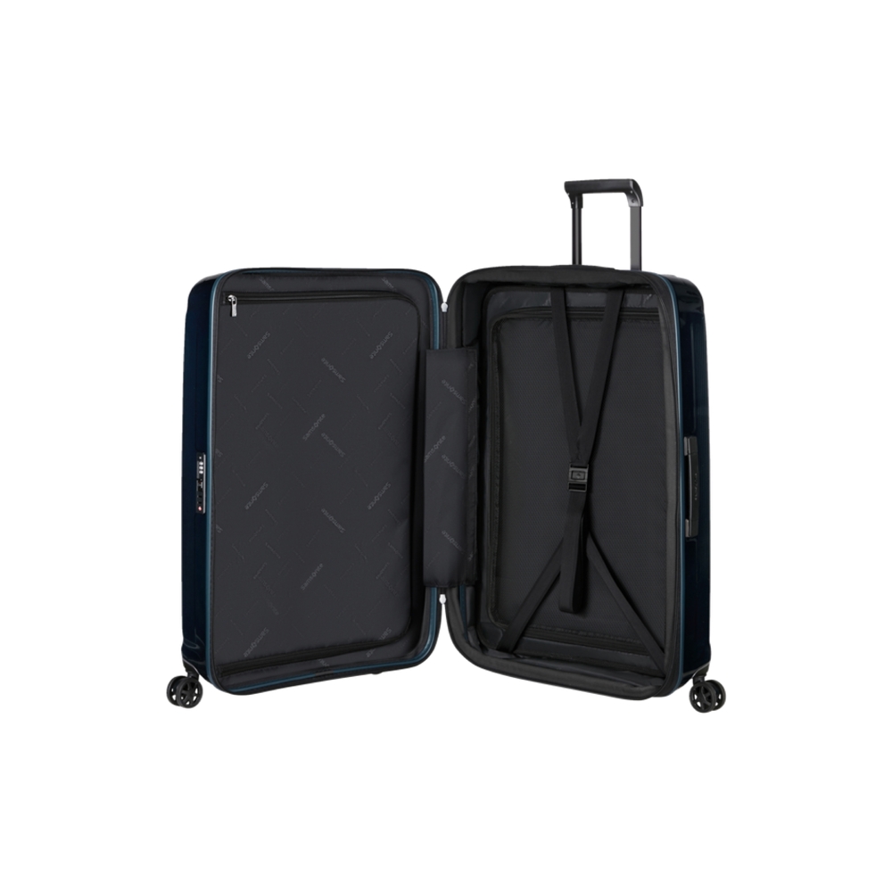 VALIGIA TROLLEY SAMSONITE NUON GRANDE RIGIDO 134402 MATT PETROL BLU 75 CM -  Biosa Borse