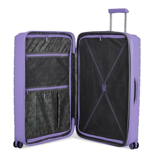 VALIGIA TROLLEY RONCATO RIGIDA GRANDE BUTTERFLY 41818139 LAVANDA